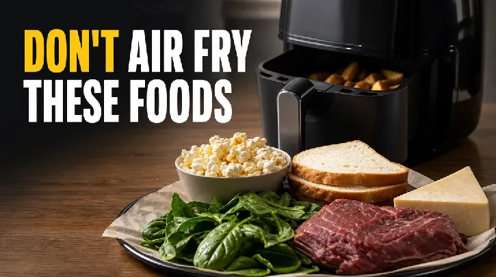 foods to avoid in air fryer