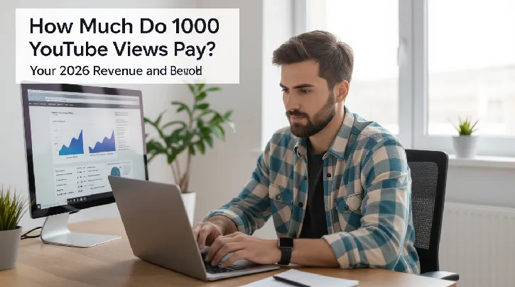 How Much Do 10,000 YouTube Views Pay? Your 2026 Revenue Guide